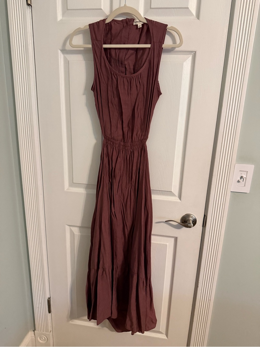 eesome Sleeveless Maxi Dress in Dusty Mauve